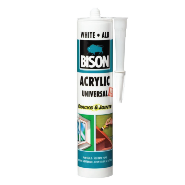 Акрилно универзално полнило- BISON ACRYLIC SEALANT CONSTRUCTION