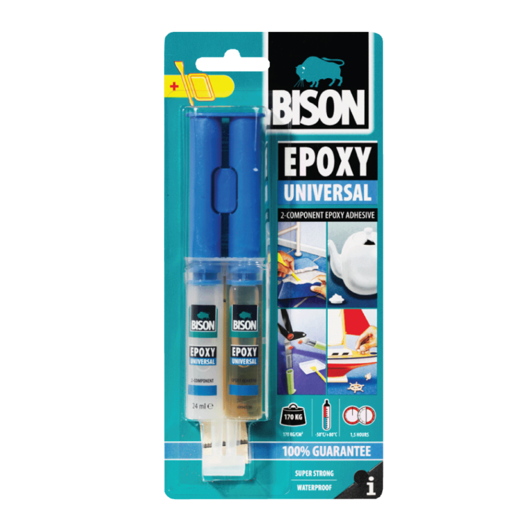 Епоксиден универзален лепак- BISON EPOXY UNIVERSAL