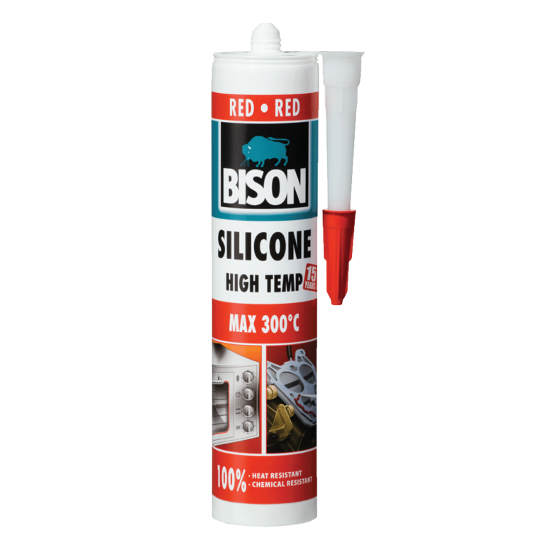 Силикон за високи температури- BISON SEALANT HIGH TEMP.